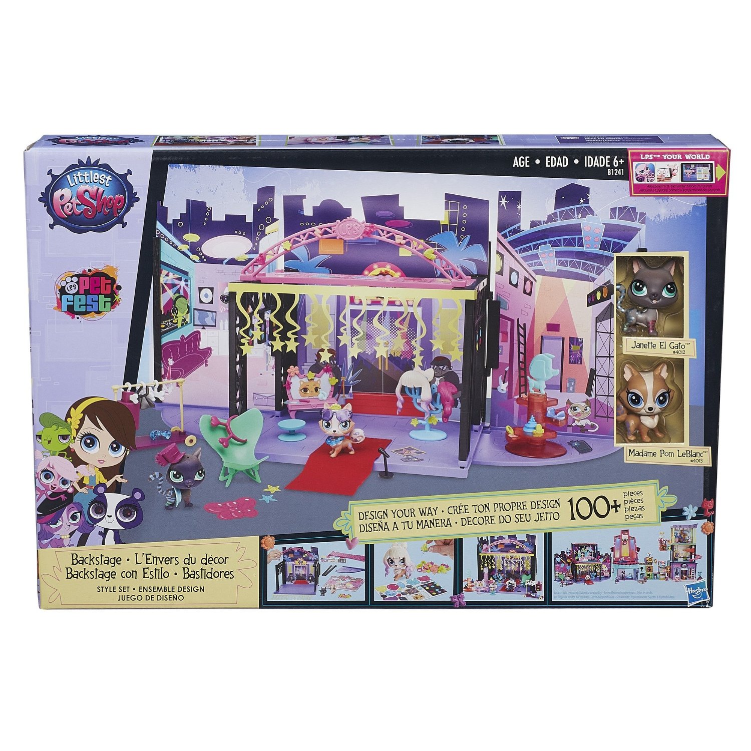 Pet Shop. Набор "За кулисами", 6+